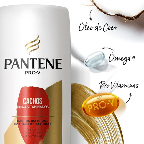 Pantene Shampoo & Condicionador Cachos C/2- Unid