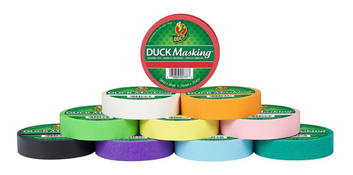 Pato Enmascaramiento 240879 Rosa Masking Tape Color, 0.94 Pu
