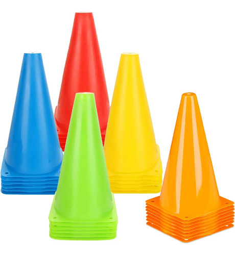 Kit Entrenamiento 20 Conos Deportivos