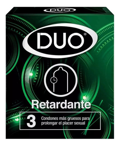 Condones Duo Retardante X 3 Und - Unidad