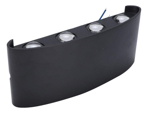 Luz Led Pared Moderna Decoración Aplique 8leds