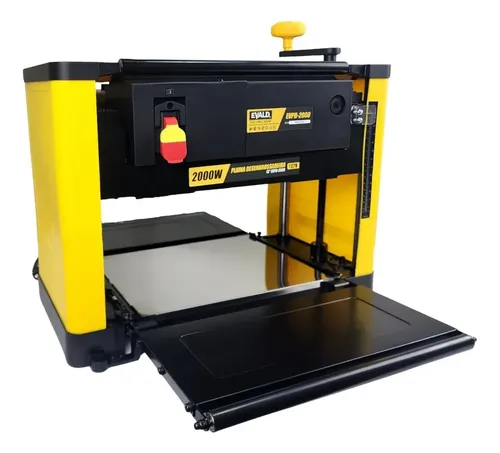 Plaina Desengrossadeira Bancada 13 Pol 2000w Evpd-2000 Evald Cor ...