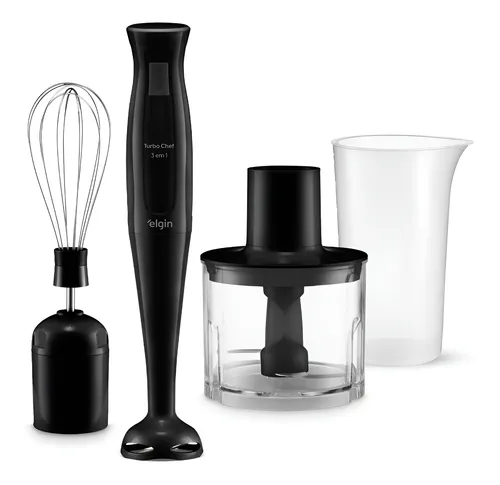 Mixer Turbo Chef 3 Em 1 200w Triturador E Fuet Elgin