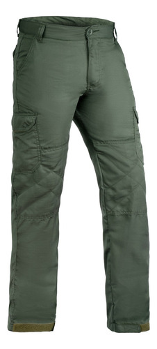 Calça Masculina Verde Tática Cargo Reforçada Poly Ripstop