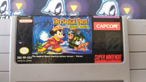 Imagen 4 de 5 de The Magical Quest Starring Mickey Mouse Super Nintendo Snes