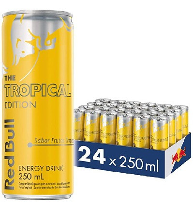 Energético Red Bull Tropical 250ml (24 Unidades)