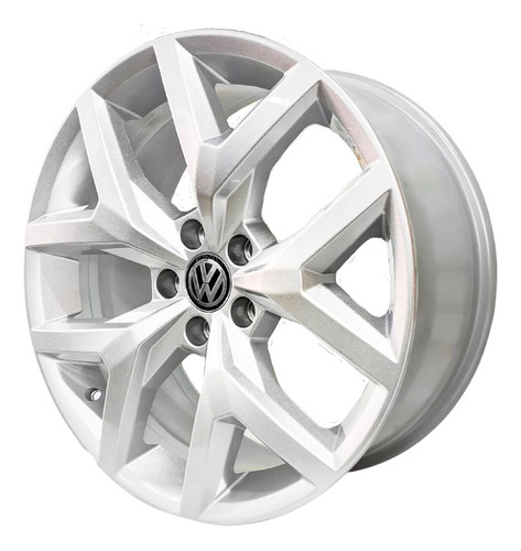 Jogo De Rodas Amarok Highline 2022 V6 Aro 22 Prata
