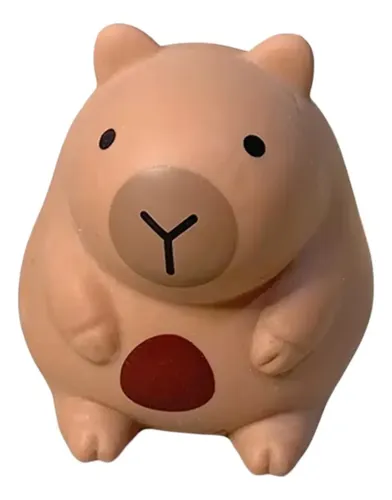 2 Piezas Juguete Antiestrés Squishy De Capibara - Aprieta Y Estira, TPR No Tóxico, 8.5x7.5 Cm, Regalo Divertido Para Niños Y Adultos