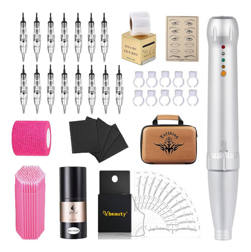 Kit De Pluma De Tatuaje De Maquillaje Permanente Para Cejas,