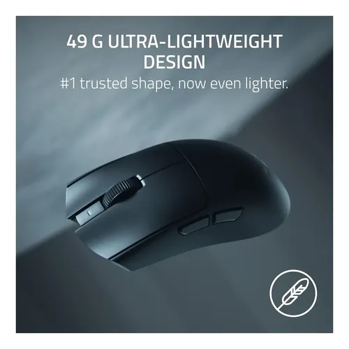 Mouse Gamer Sem Fio Razer Viper V4 Pro 50k Ultra Leve Preto