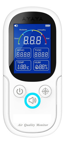 Jms12c Monitor De Calidad Del Aire, Medidor De Temperatura