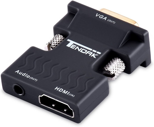 Adaptador Hdmi Hembra A Vga Macho