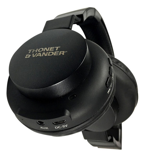 Imagen 5 de 5 de Auriculares inalámbricos Thonet & Vander Dauer negro