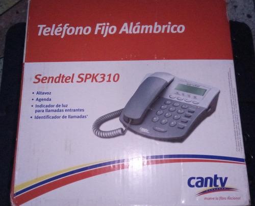 Teléfono Alámbrico Sendtel Spk310