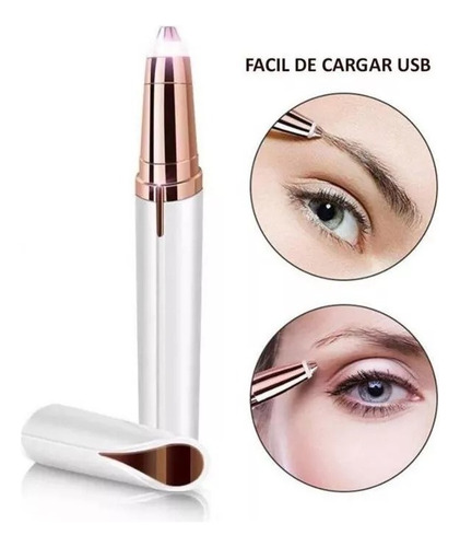 Imagen 10 de 10 de Removedor Rasurador Depiladora Para El Vello Facial Y Cejas