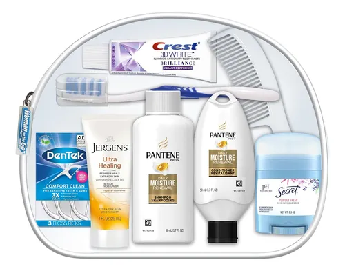 Kit Deluxe De 10 Piezas Pantene - Esenciales De Viaje Tsa
