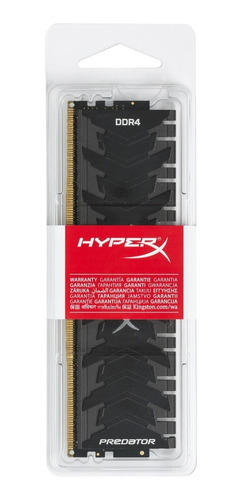 Memória Ram Kingston Hyperx Predator 8gb 2400mhz