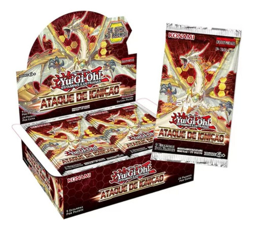 Yu-gi-oh! Caixa De Booster Ataque De Ignição - Konami