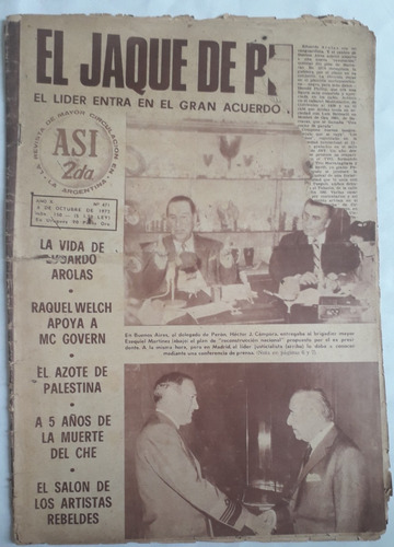 Revista Diario Antigua * Asi 2da * Nº 471 El Che Peron