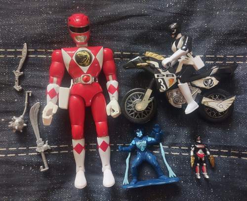 Jxtbx Lote Mighty Morphin Power Rangers Bandai (Usado)