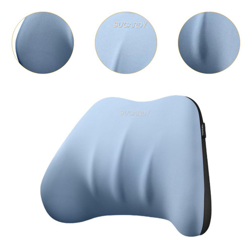 Almohada De Apoyo Lumbar Almohada De Apoyo Para La Azul