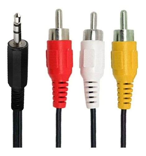 Cable Spica A 3 Rca Camcorder, Tv Box, Camara, Dvd, Canalera