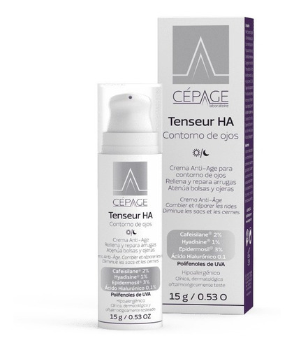 Cepage Tenseur Ha Contorno De Ojos X 15g.farmacia Fabris