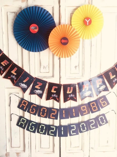 Volver Al Futuro Decoración Cumpleaños 