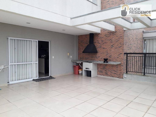 Imagem 1 de 26 de Cobertura 2 Dormitórios Com 1 Suíte ( Espaço Gourmet - 2 Vagas ) À Venda De 144,00 M² Por R$ 680.000 - B. Assunção - São Bernardo Do Campo/sp - Co0016