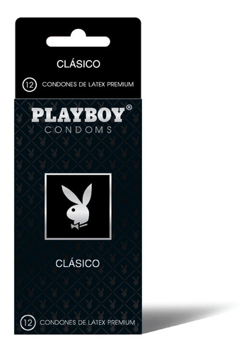 Preservativo Playboy Clásico, Extra Sensible Caja De 12 Un.