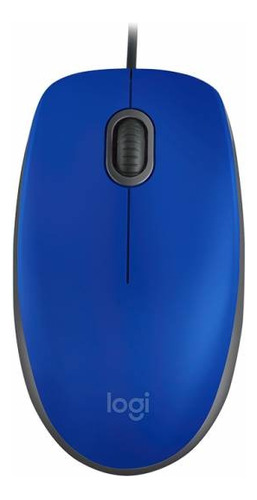 Mouse Logitech M110 Silent Blue Ev10303