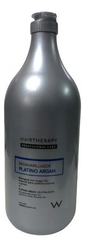 Shampoo Platino Argán X 1000 Ml. Hair Therapy