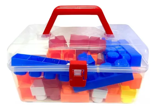 comprar Fichas Arma Todo De Bloques Educativos Grandes X 52 Piezas