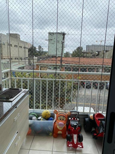 Imagem 4 de 17 de Apartamento De 72m² Composto Por 2 Dormitórios 1 Suíte, À Venda R$ 410.000,00 - Vila Santa Luzia - Taboão, Sbc/sp - Ap1383