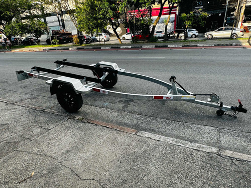 Carretinha Usada Emplacada Para Jet Ski - Galvanizada