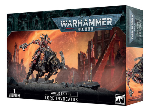Warhammer 40000 World Eaters Lord Invocatus Miniatura