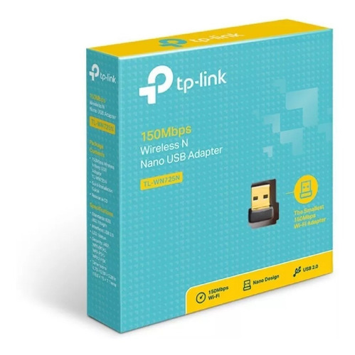 Tarjeta Wireless Usb Tp-link Tl-wn725n 150mbps Lapto Pc Nano