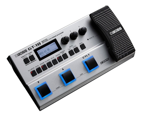Pedal de efecto Boss Bass Effects Processor GT-1B gris