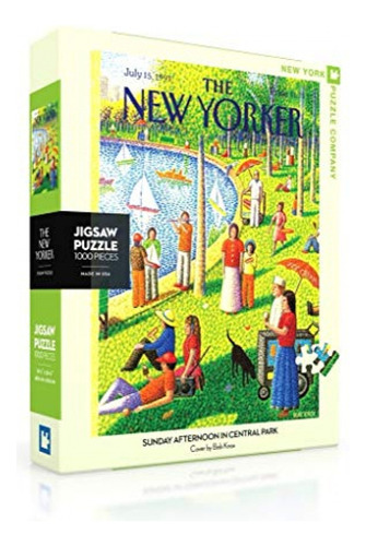 New York Puzzle Company - New Yorker Sunday Afternoon In Cen