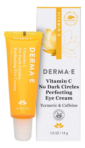 Derma-e Crema De Ojos Perfeccionadora De Vitamina C Sin Ojer