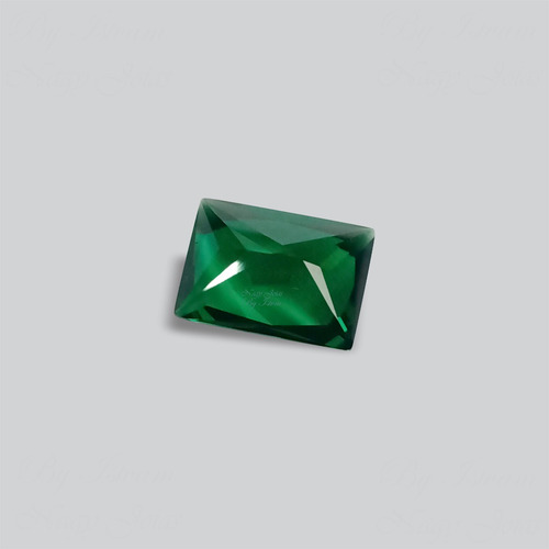 Graciosíssimo Baguete De Esmeralda Limpa 6x8mm / 1,4cts