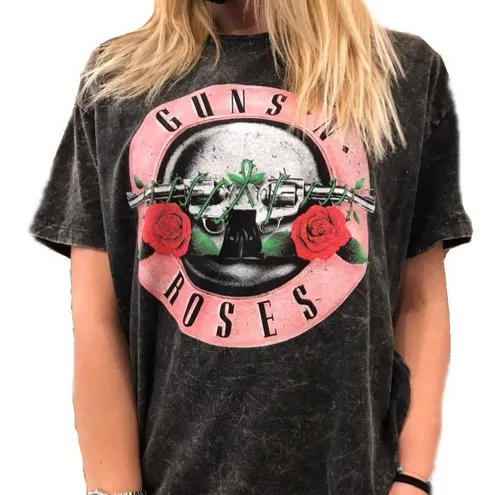 comprar Remera Rock Guns And Roses Circulo Nevada Mujer Brendy Store