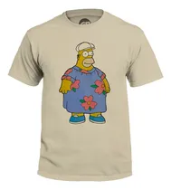 Comprar Playera Grapics Homero Muumuu Mumu Simpsons Gordo Humor Fox
