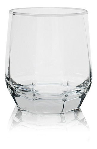 Vasos Diamond Para Whisky Bebidas Tragos Vidrio Lav 365ml X6