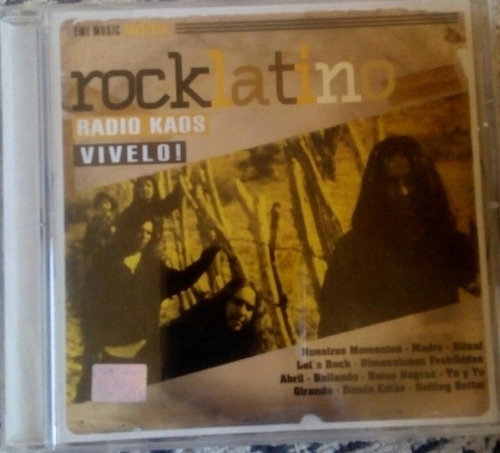 Radio Kaos Rock Latino Cd Nuevo Cerrado