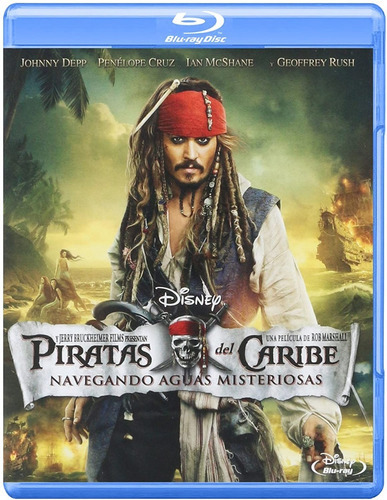 Piratas Del Caribe Navegando Aguas Misteriosas | Blu Ray