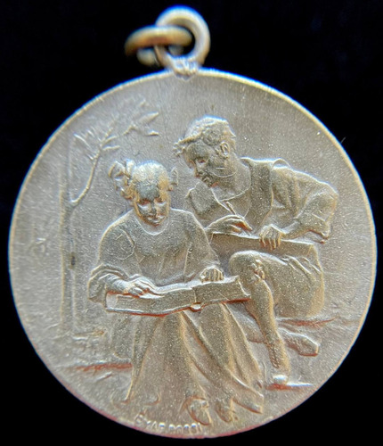 Medalla Bahia Blanca. Colegio Aleman, Inauguracion, 1913