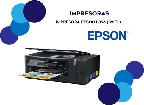 Multifuncional Epson L396 Wifi Direct Lançamento 2019 Usb