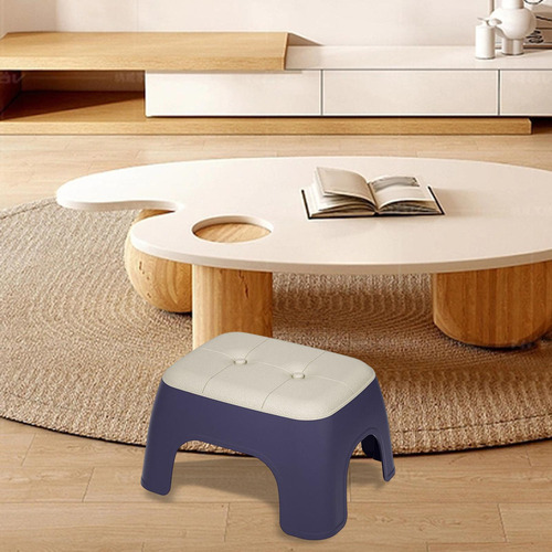 Taburete De Baño Moderno Reposapiés Multifuncional Para