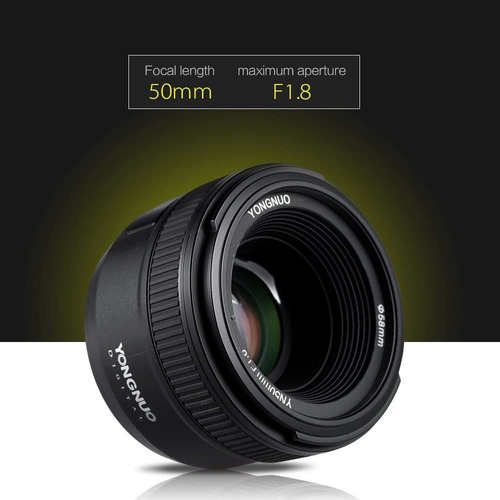 Imagen 3 de 8 de Lente 50mm Yongnuo F1.8 Af Auto Focus Fx Dx Full Frame Nikon